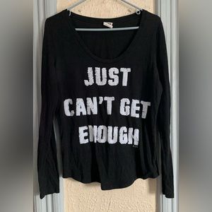 Victoria Secrets “Just Can’t Get Enough” top. Like new condition.